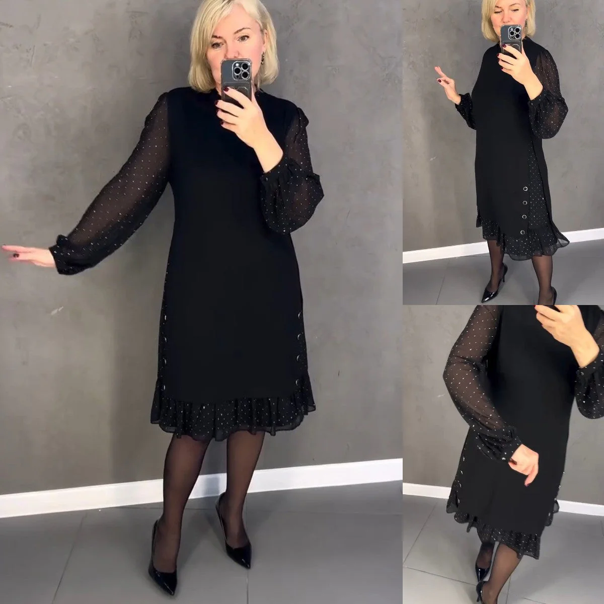 💖💖【S-5XL】🍁🍂New high quality modern dress.