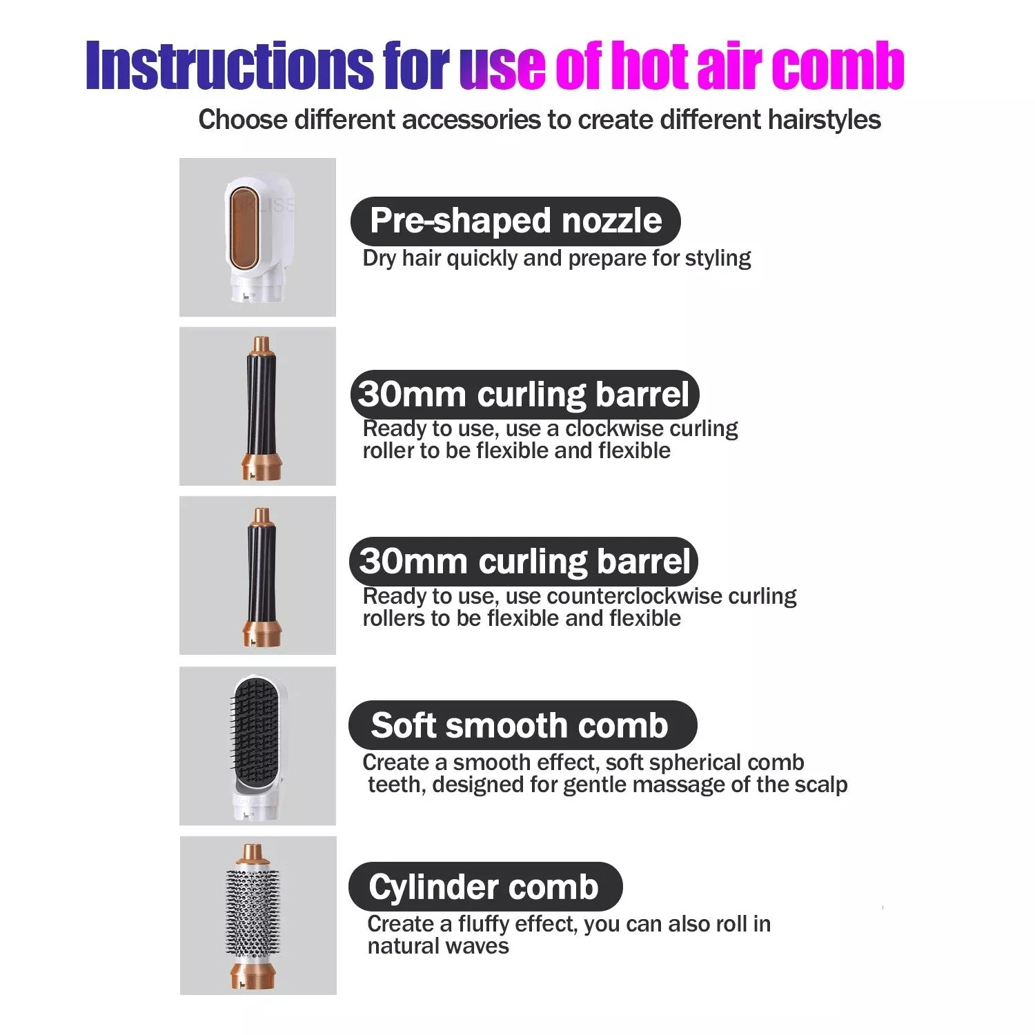 The latest 5-in-1 professional styler - Image 8