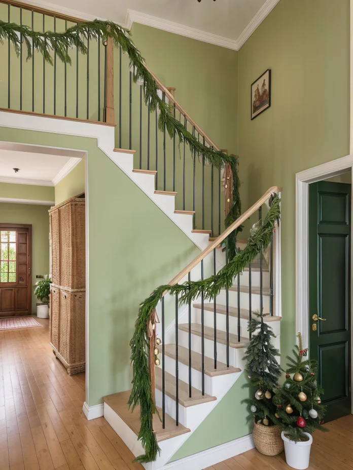 💥Christmas Special Sale-Deluxe Norfolk Pine Garland - Image 4