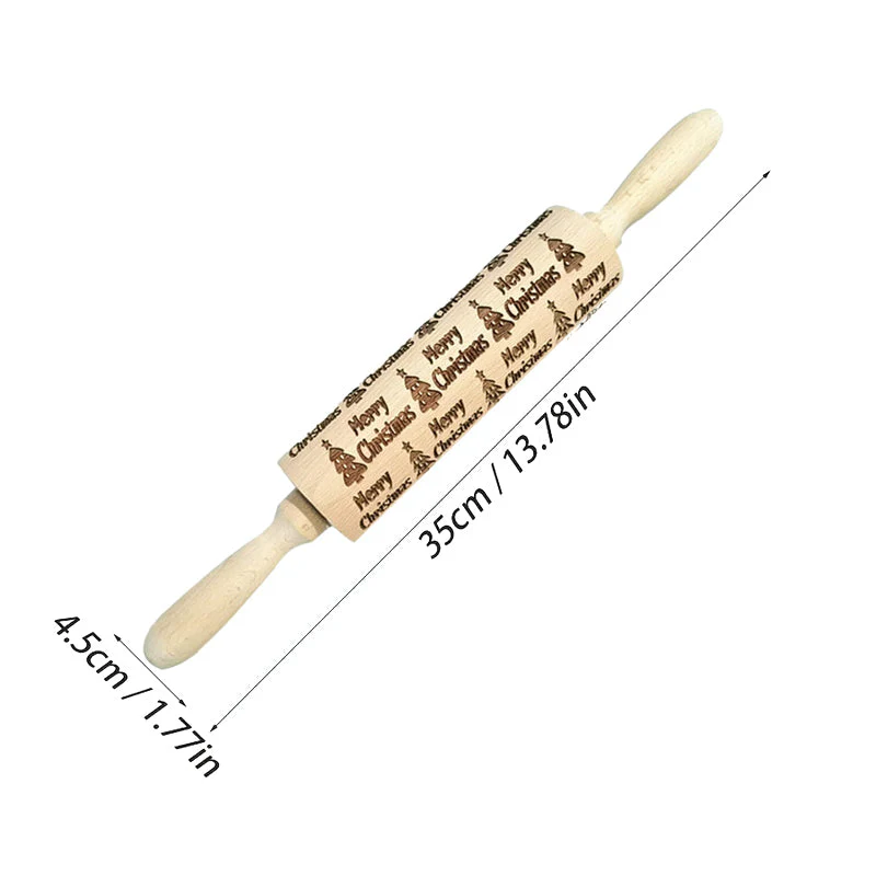 🍪Christmas Wooden Rolling Pins - Image 12