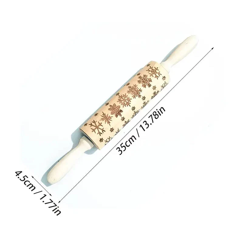🍪Christmas Wooden Rolling Pins - Image 14
