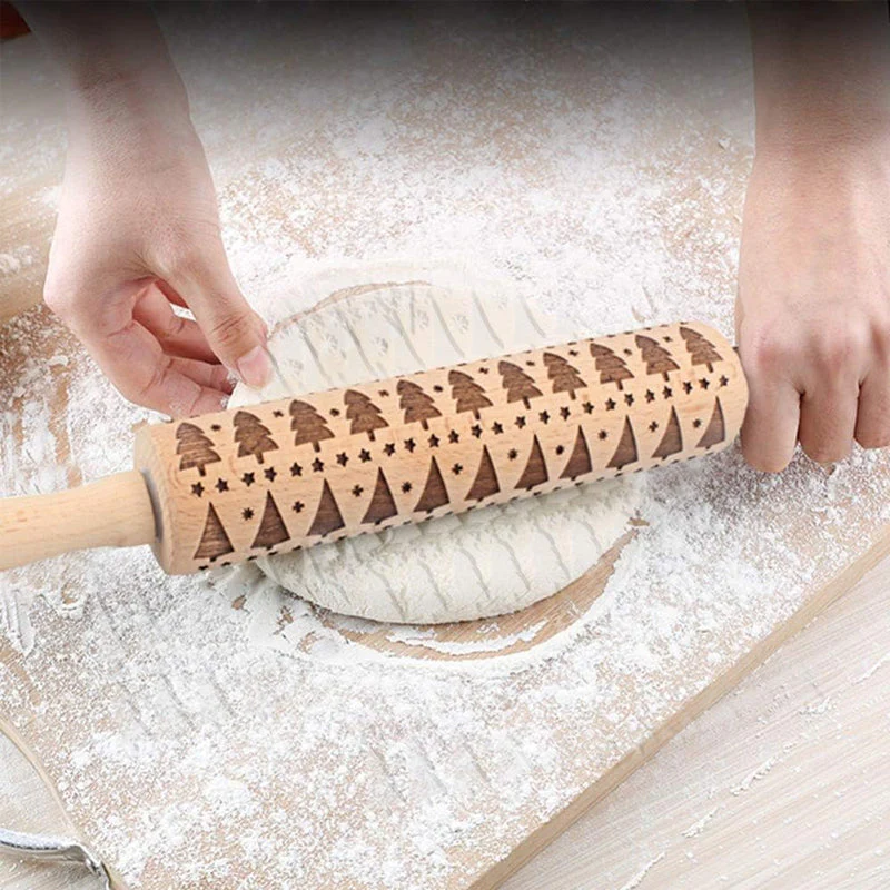 🍪Christmas Wooden Rolling Pins - Image 8