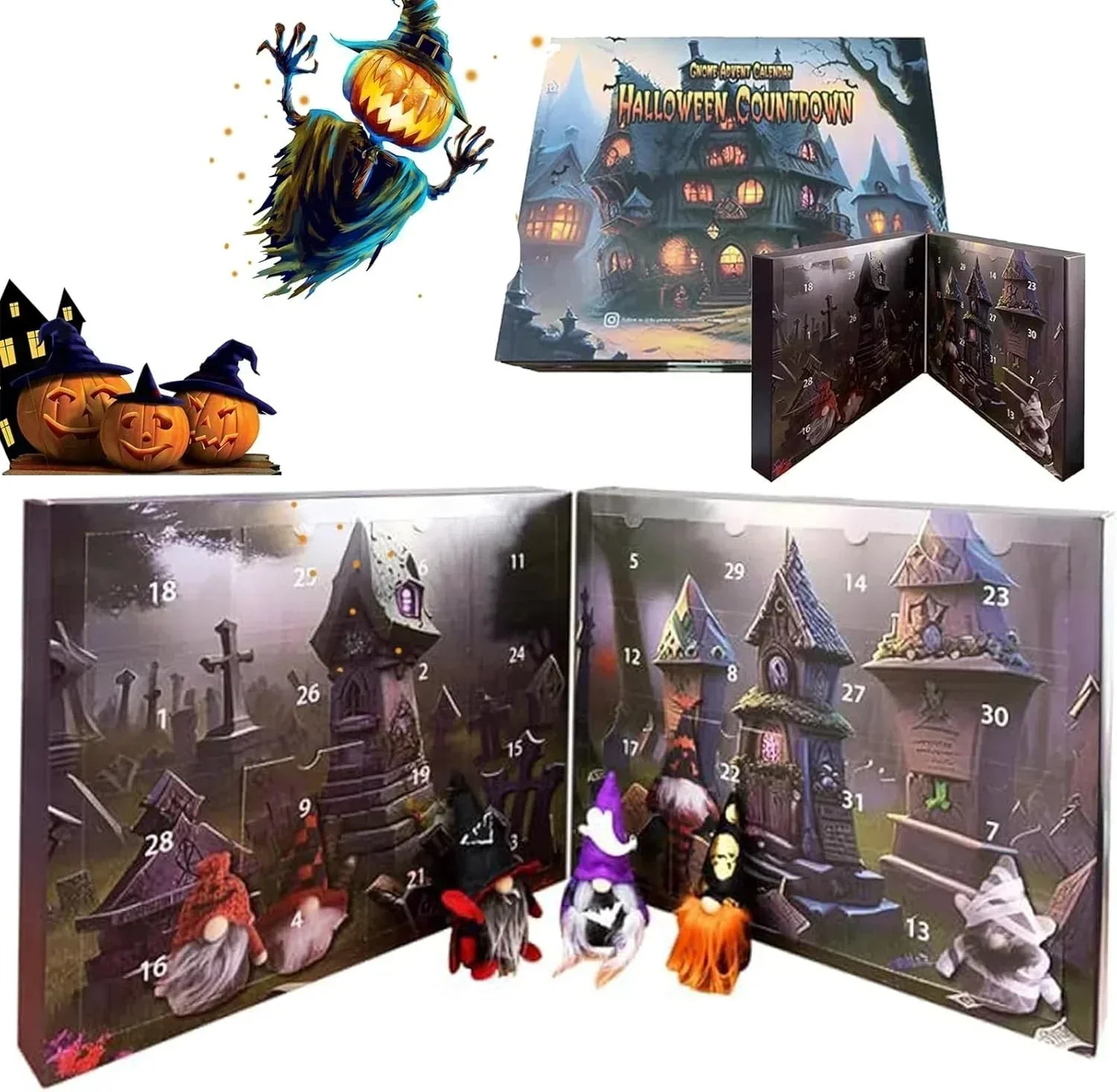 🔥Halloween-Gnom-Adventskalender 2024 - Image 4