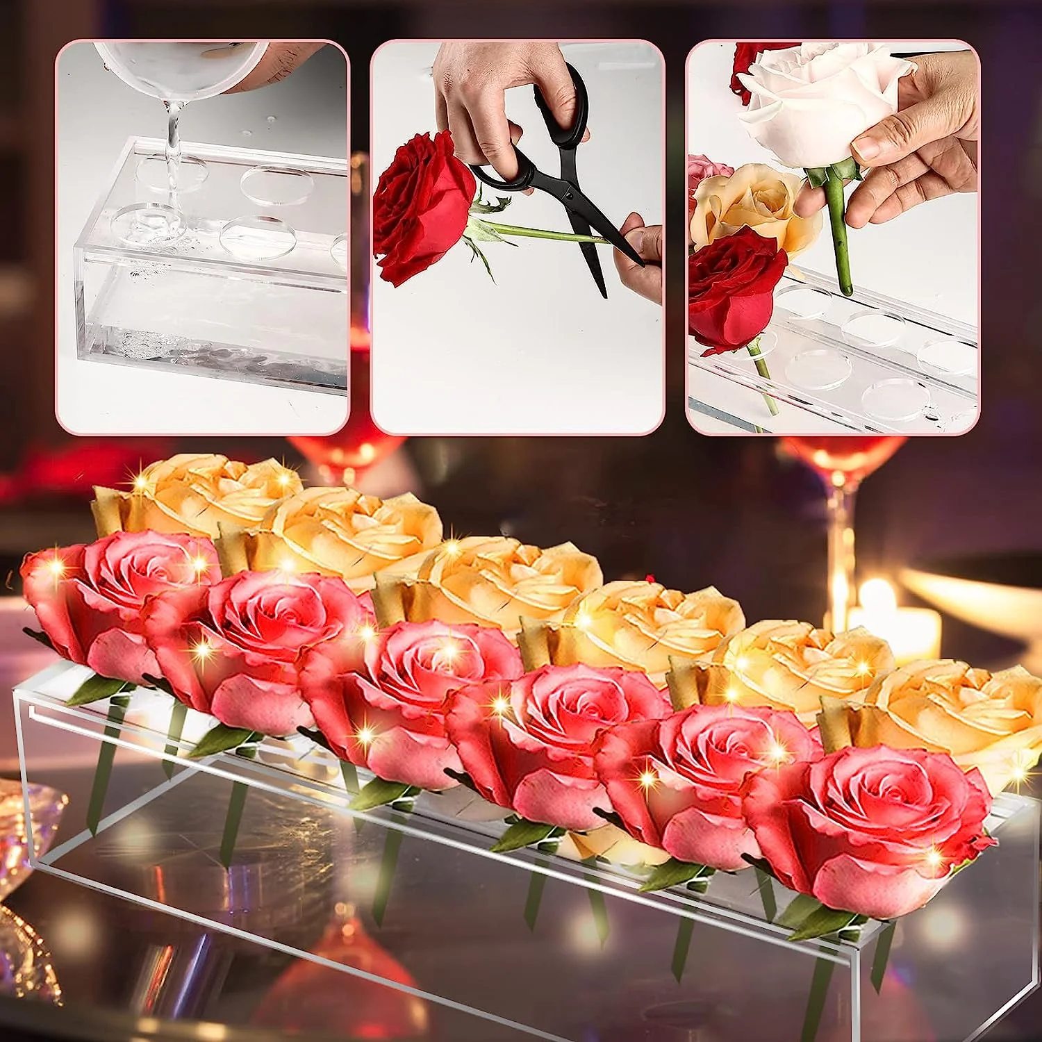 🔥BIG SALE - 50% OFF🔥Clear Acrylic Flower Vase💓Mother's Day Gift (Buy 3 Free Shipping) - Image 12