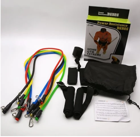11 Piece Stackable Resistance Bands - Image 3