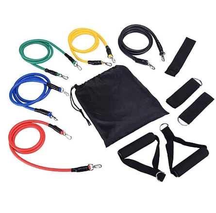 11 Piece Stackable Resistance Bands - Image 4