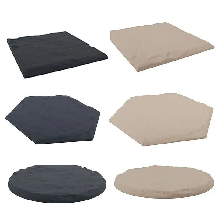 15.5' Decorative Stepping Stones That Stake Into The Ground - Image 13