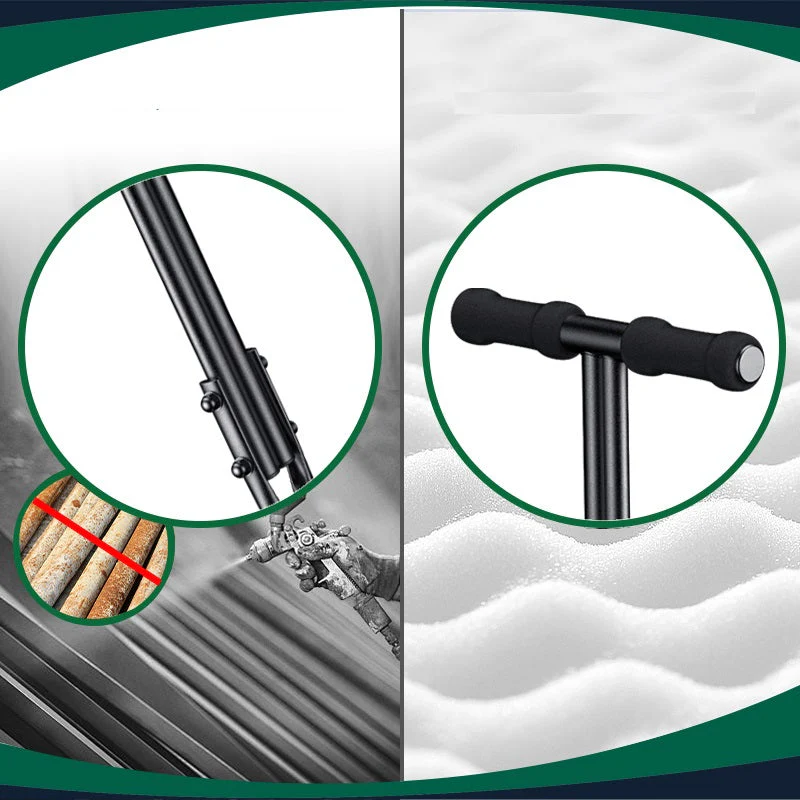 2 in 1 Spiked Aerator Manual Aerator Lawn Tool - Image 5