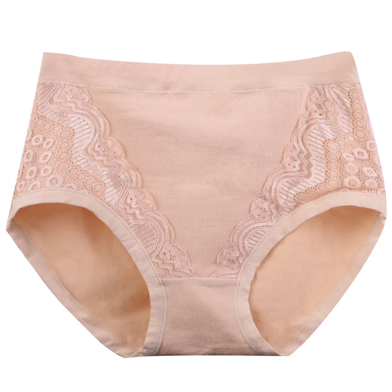2024 Plus Size High Waist Leak Proof Cotton Panties - Image 3