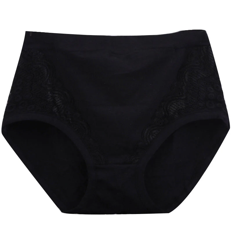 2024 Plus Size High Waist Leak Proof Cotton Panties - Image 4