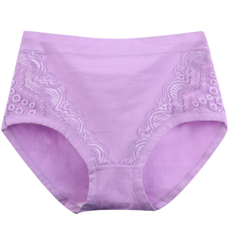2024 Plus Size High Waist Leak Proof Cotton Panties - Image 7