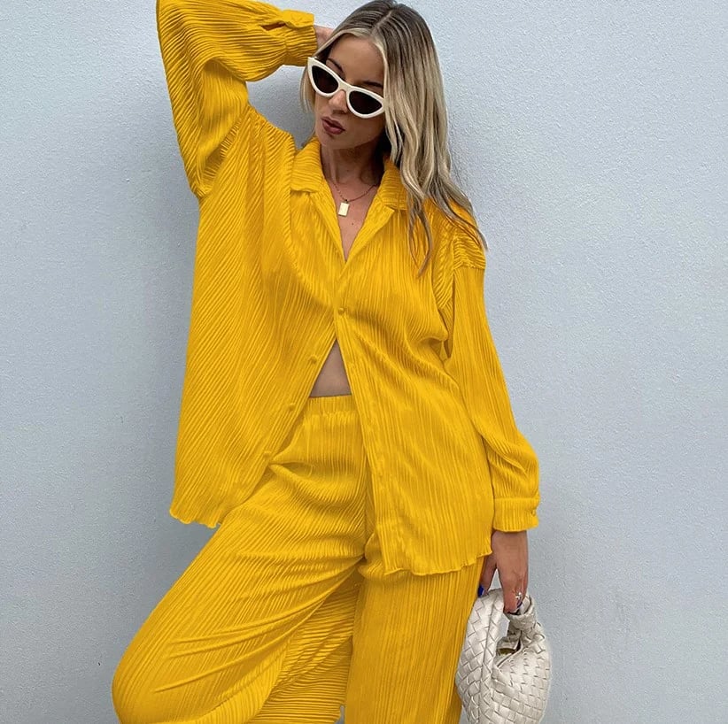 2023 NEW Women's Elegant Pleated Two-Piece Set - Image 18