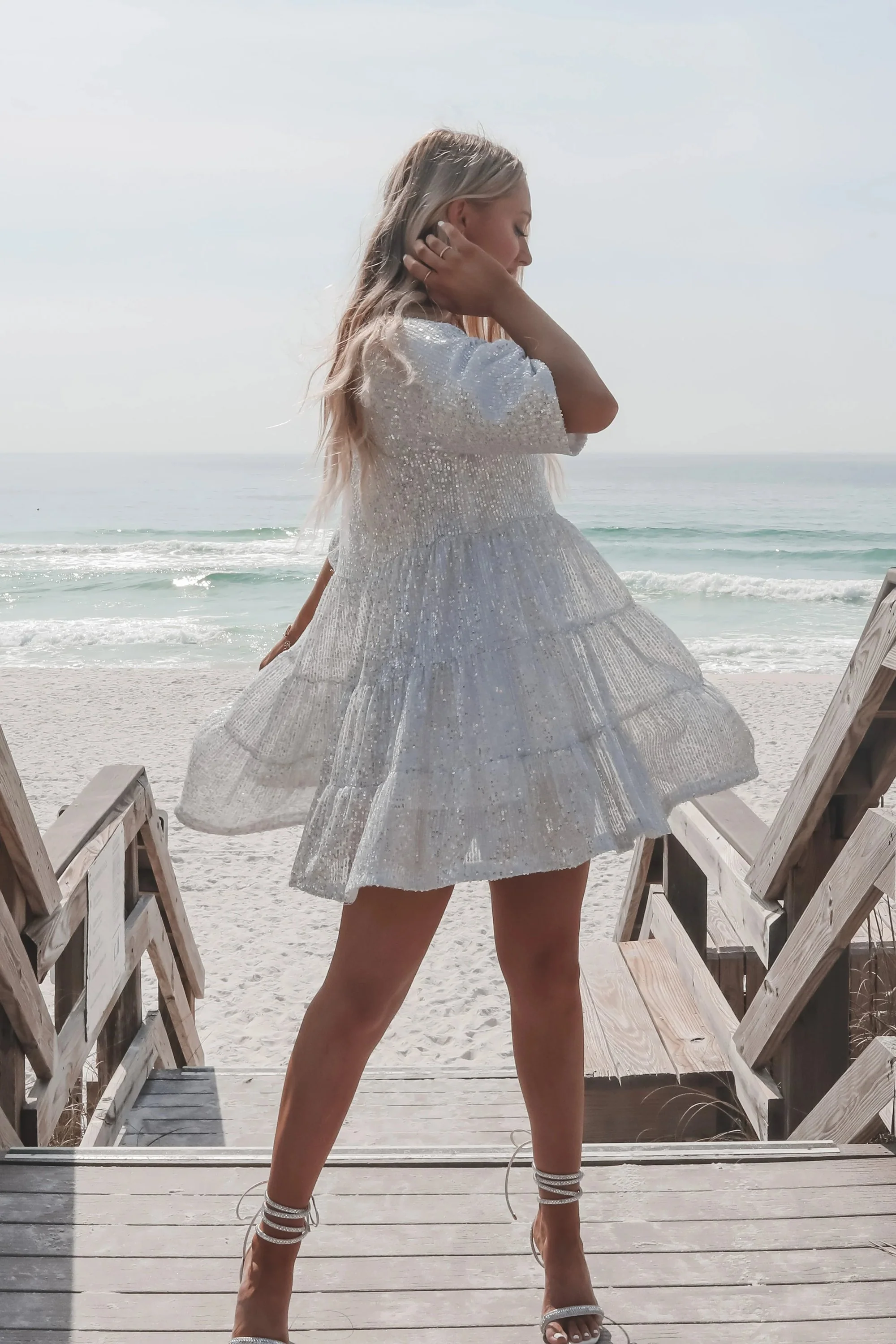✨2023 Sequin Baby Doll Dress - Image 20