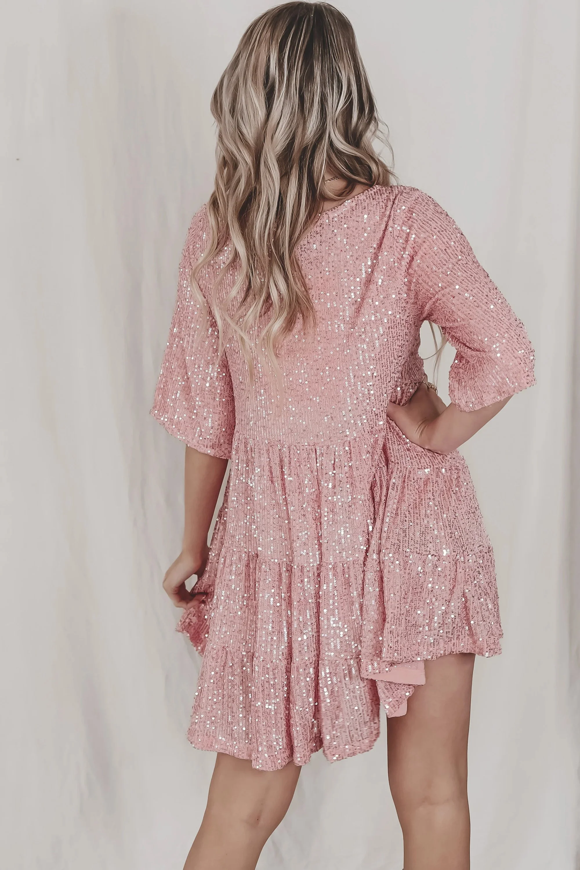 ✨2023 Sequin Baby Doll Dress - Image 25