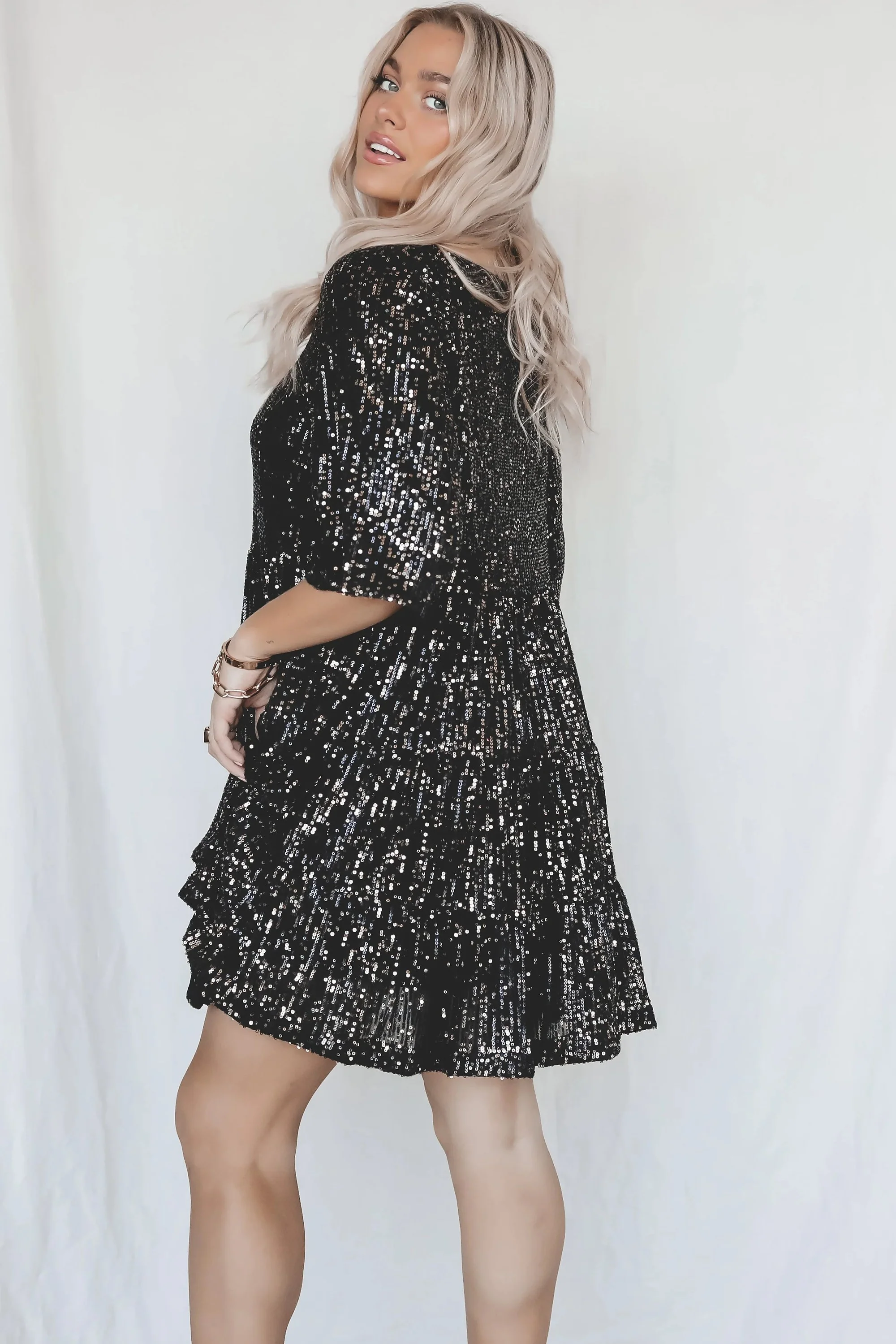 ✨2023 Sequin Baby Doll Dress - Image 26