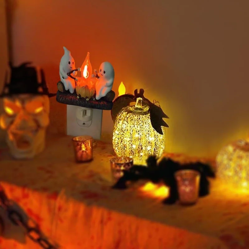 2024 USB Ghost Campfire Flickering Nightlight✨🔥👻BUY 2 Free Shipping - Image 10