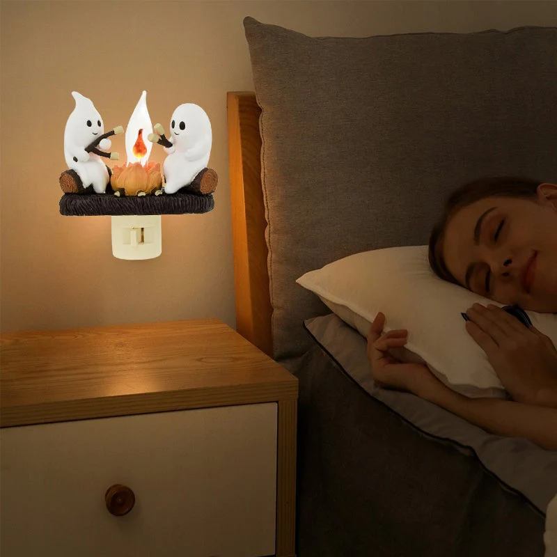 2024 USB Ghost Campfire Flickering Nightlight✨🔥👻BUY 2 Free Shipping - Image 3