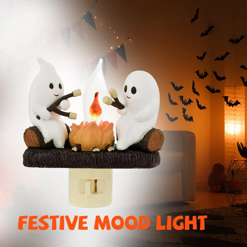 2024 USB Ghost Campfire Flickering Nightlight✨🔥👻BUY 2 Free Shipping - Image 5