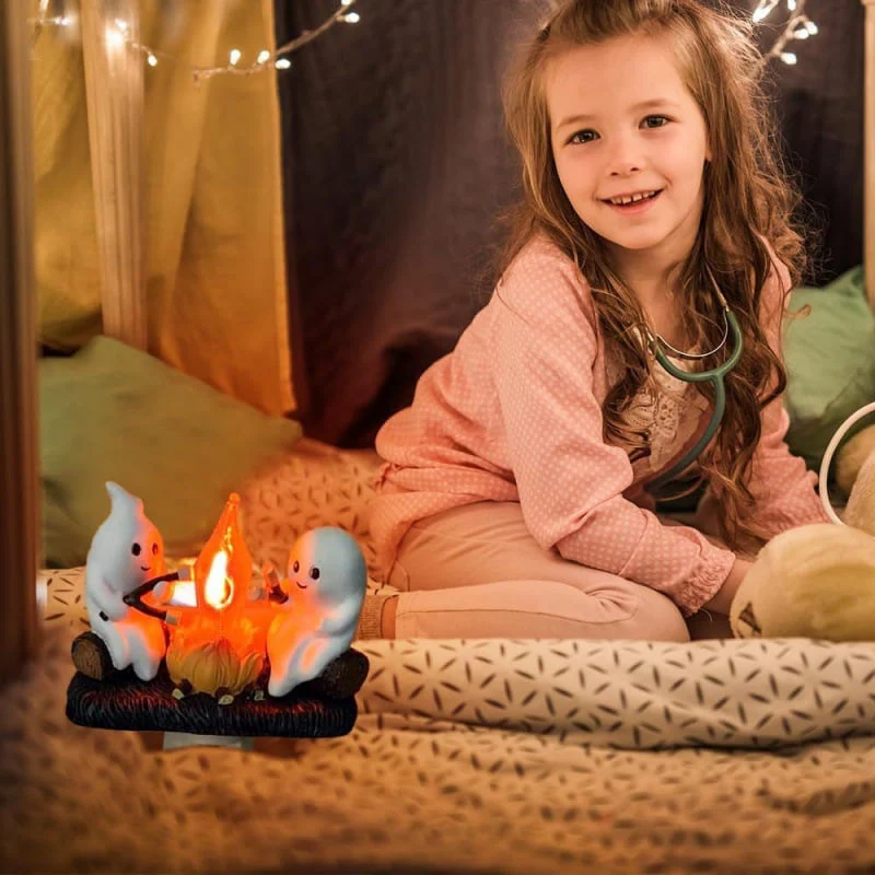 2024 USB Ghost Campfire Flickering Nightlight✨🔥👻BUY 2 Free Shipping - Image 9
