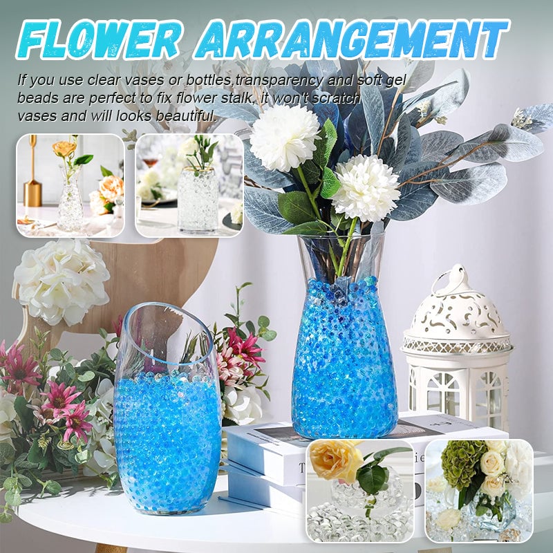 2250 Pieces 17-20mm Crystal Soil Water Bead Gel - Image 3