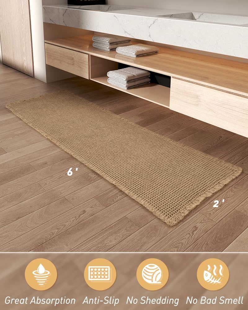 Upgraded Waffle Runner Rug - Image 2