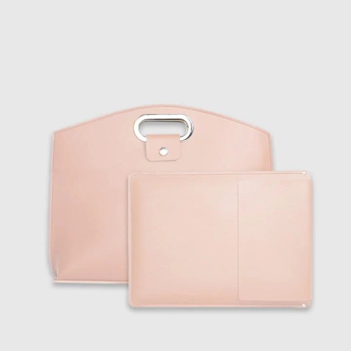 Waterproof Leather 14-16In 2PCS Laptop Bag for Women Handbag - Image 13