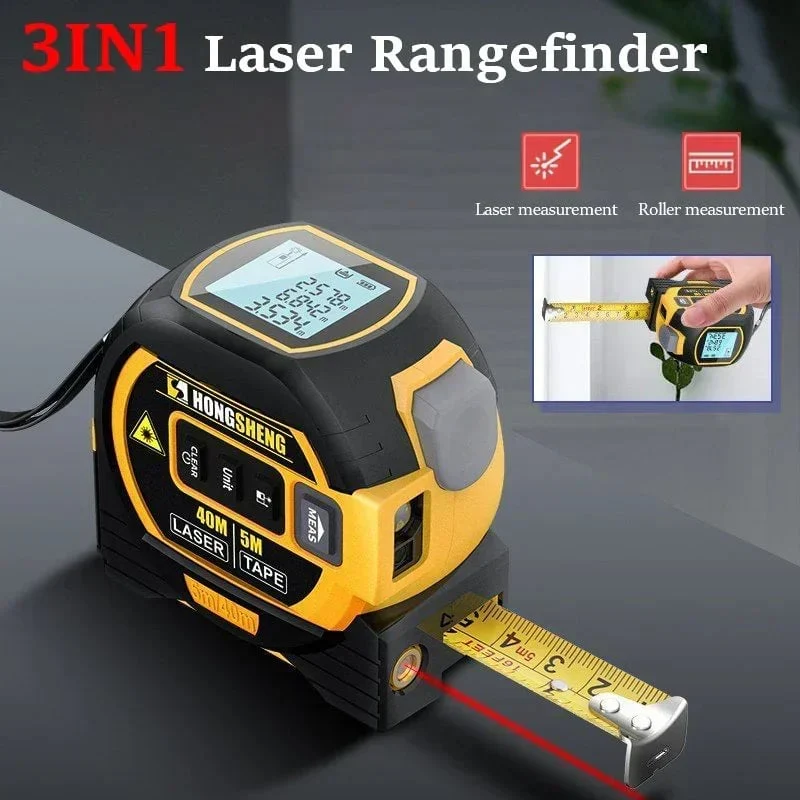 Made in Germany🎉Measurin Sight 3-In-1 Infrared Laser Tape Measuring - Image 2