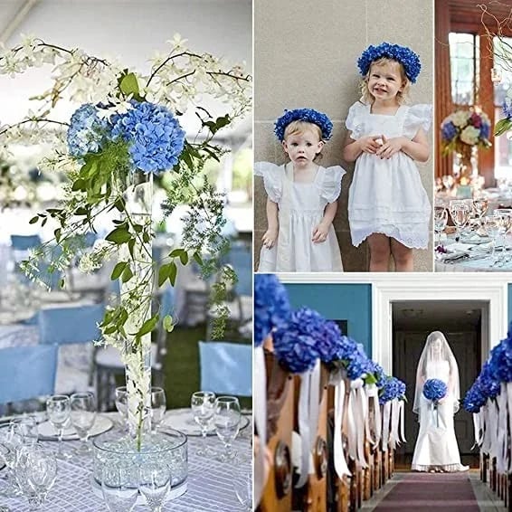 40% OFF-Outdoor Artificial Hydrangea Flowersđ - Image 5