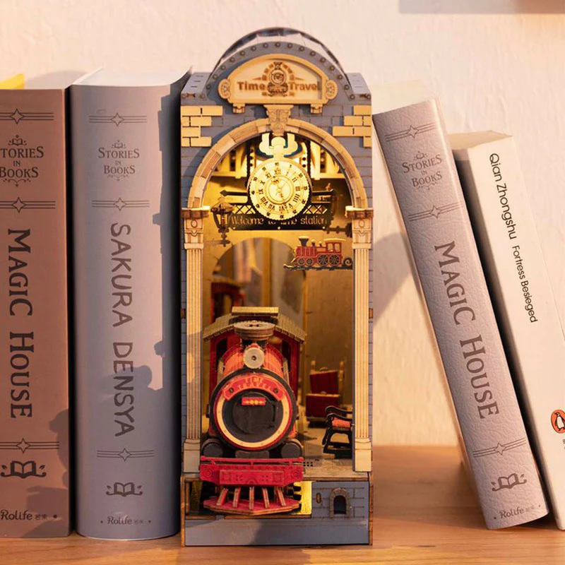 3D Wooden Book Nook Puzzle - Image 3