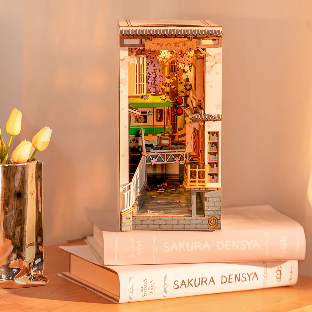 3D Wooden Book Nook Puzzle - Image 4