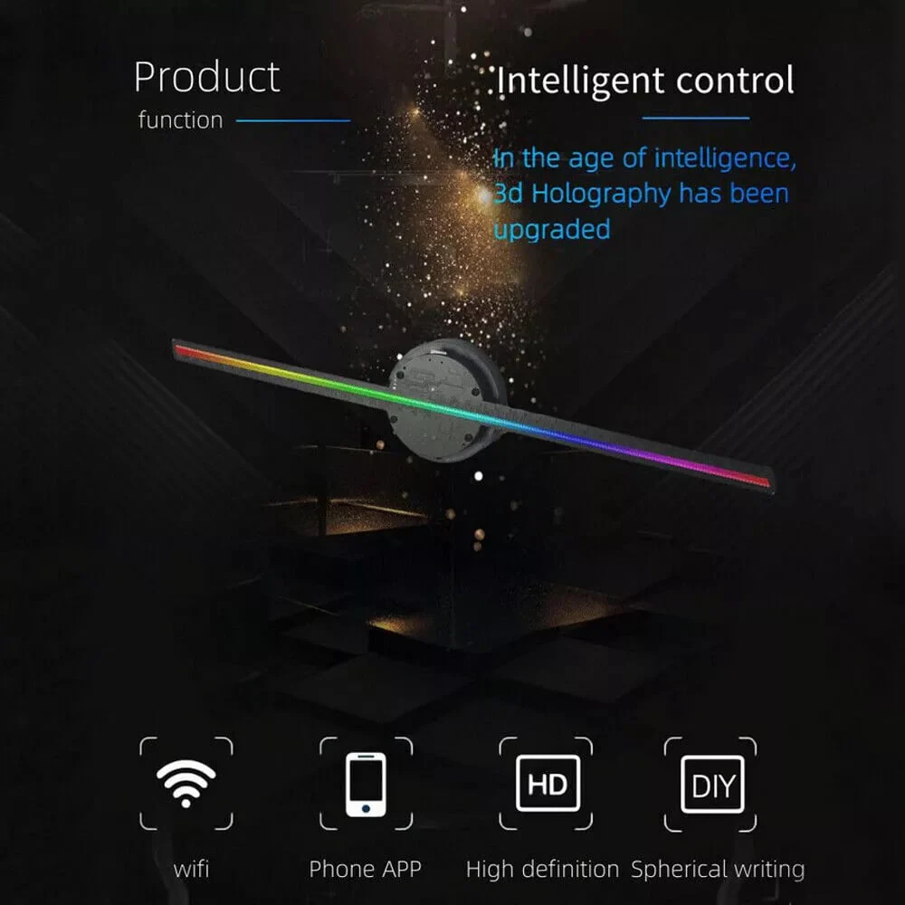 3D Hologram LED Fan Projector - Image 5