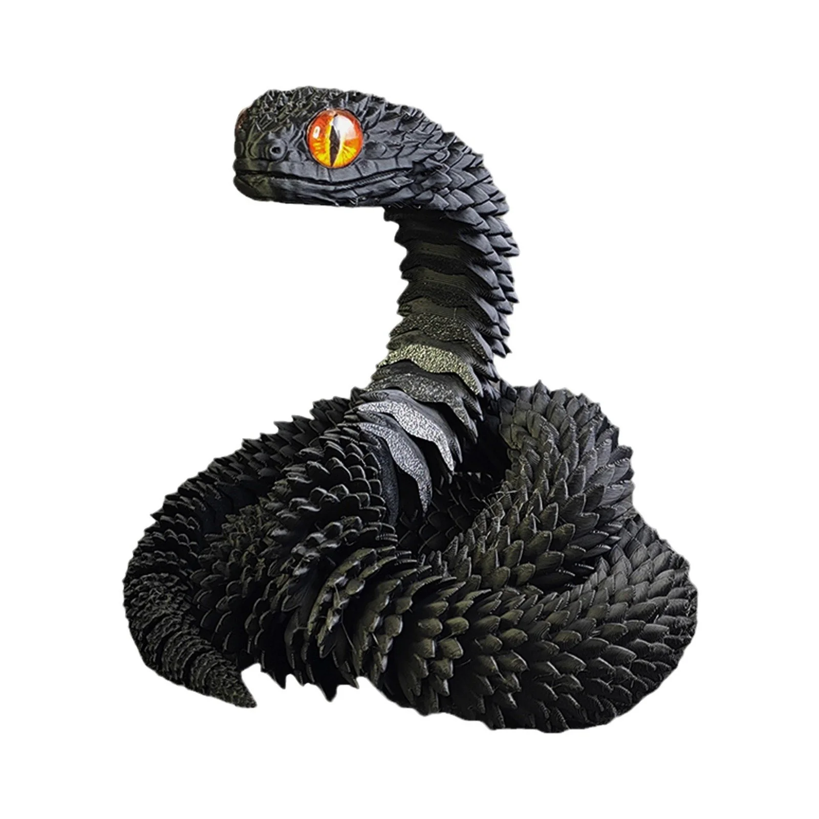 🐍3D Printed Multi-Joint Movable Snake Toy - Image 11