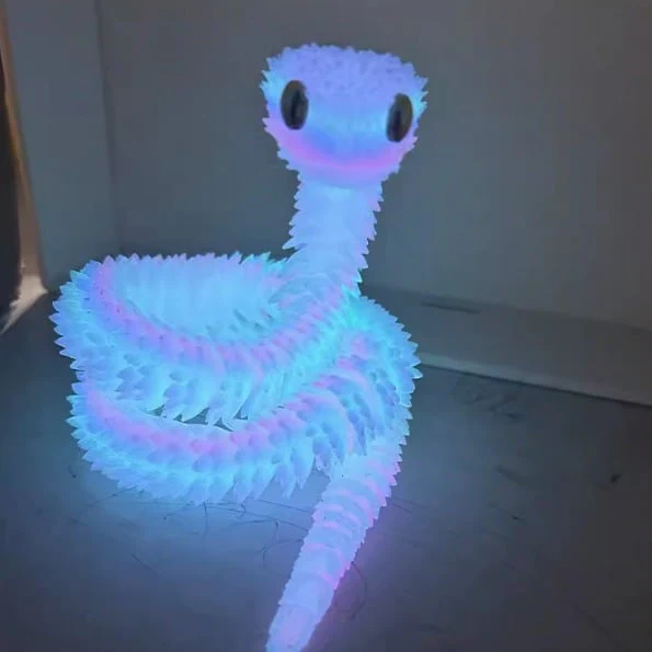🐍3D Printed Multi-Joint Movable Snake Toy - Image 12