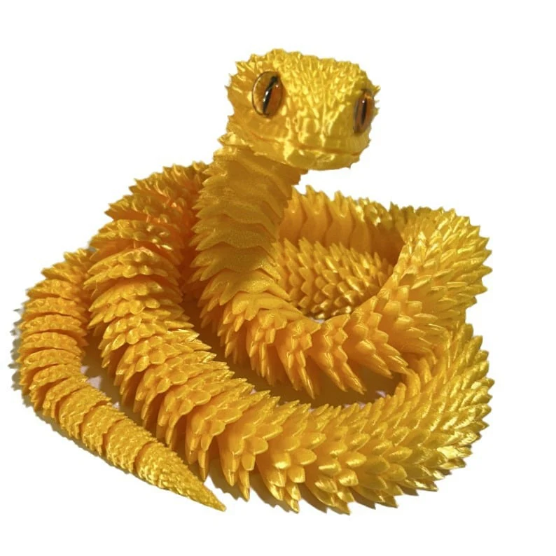 🐍3D Printed Multi-Joint Movable Snake Toy - Image 14
