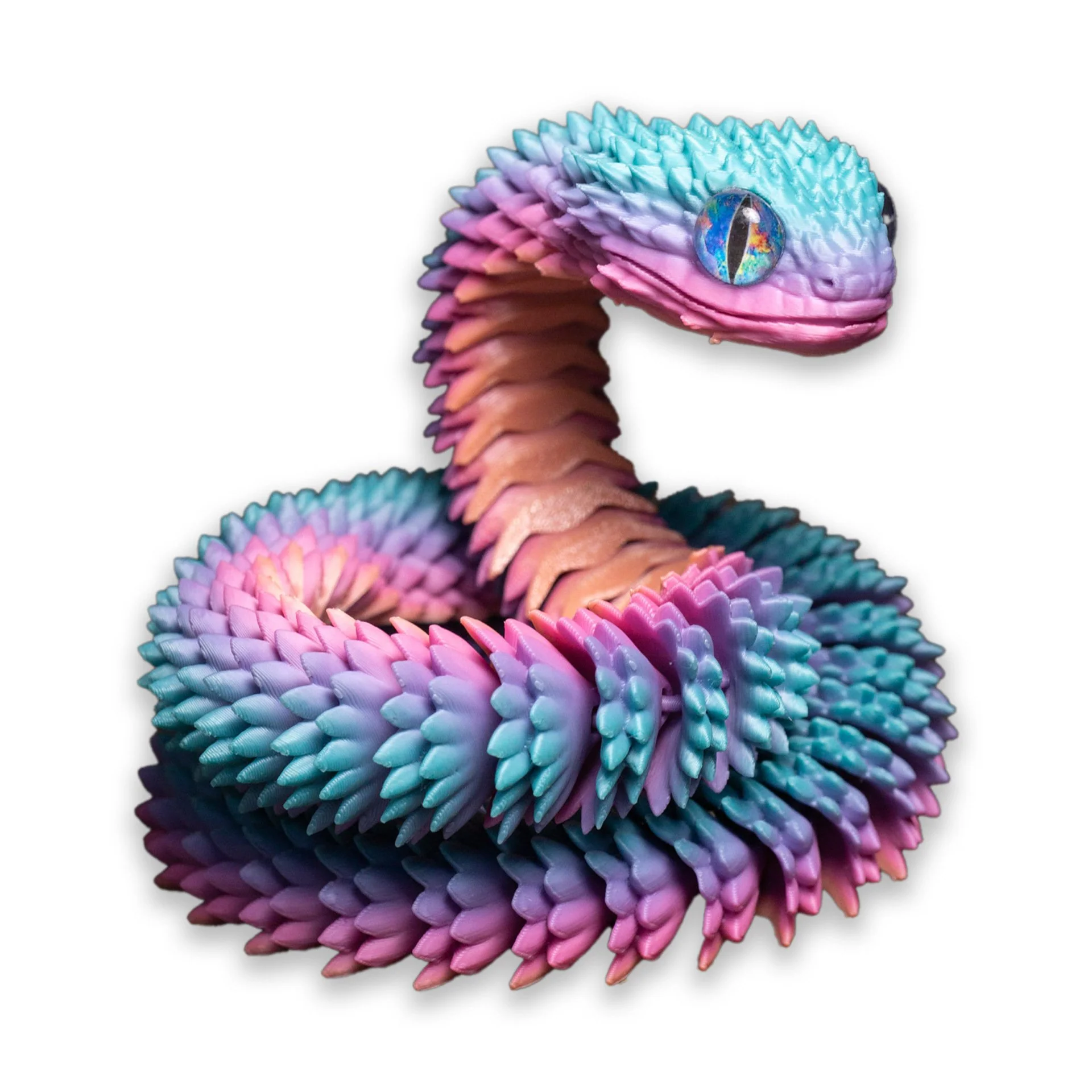 🐍3D Printed Multi-Joint Movable Snake Toy - Image 18