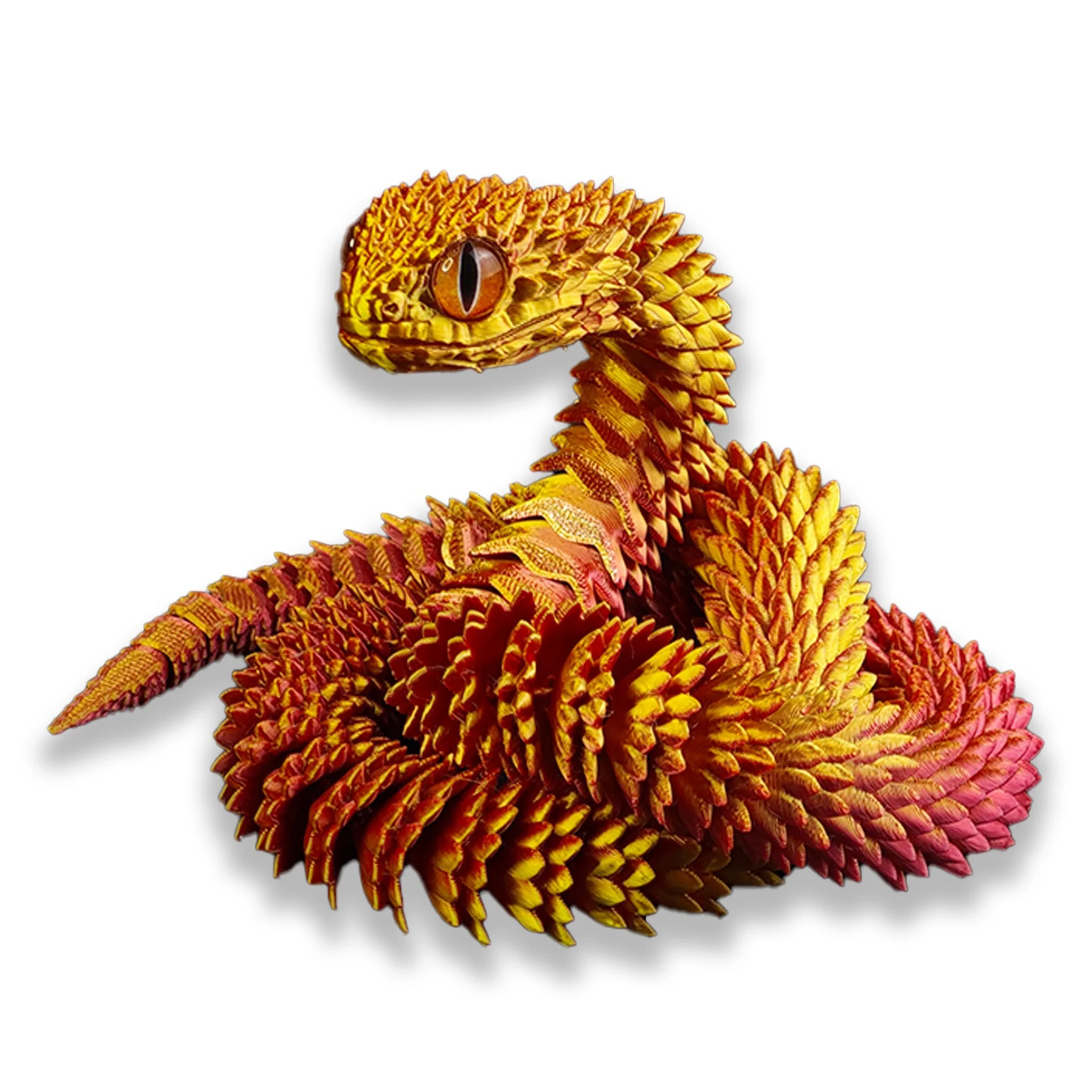 🐍3D Printed Multi-Joint Movable Snake Toy - Image 19