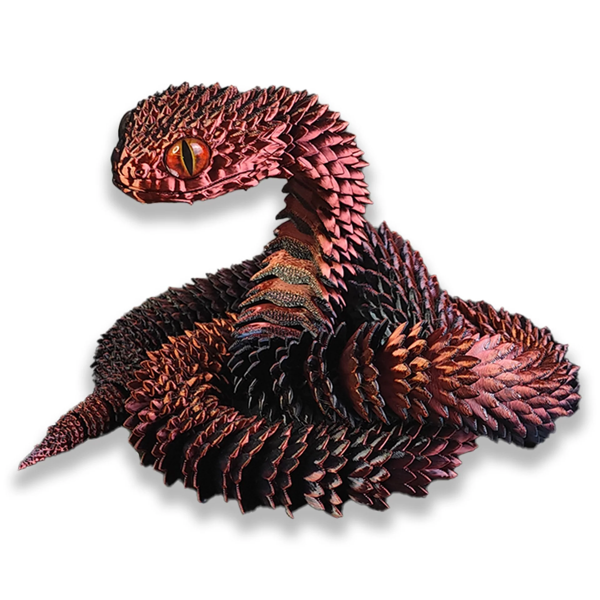 🐍3D Printed Multi-Joint Movable Snake Toy - Image 22