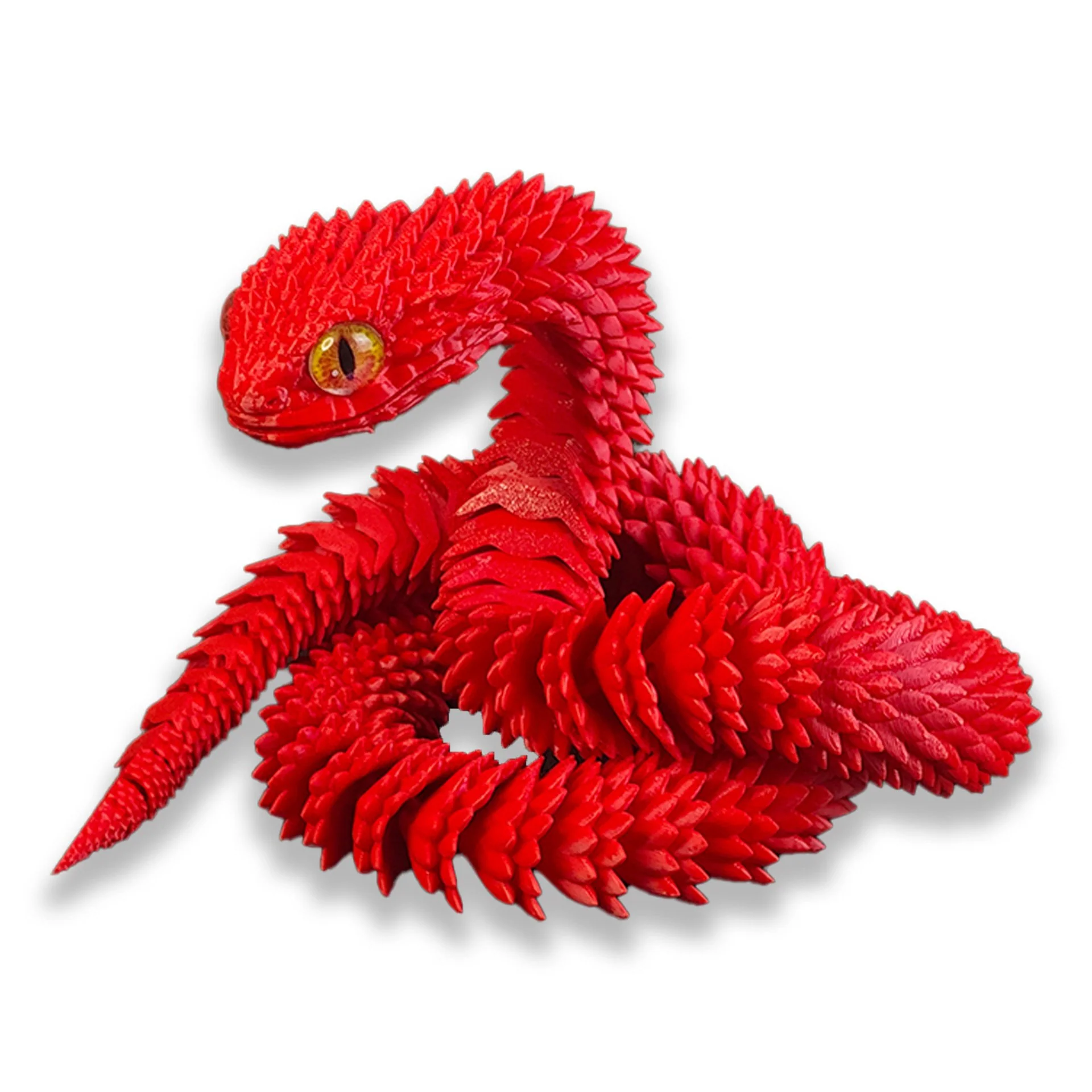 🐍3D Printed Multi-Joint Movable Snake Toy - Image 23