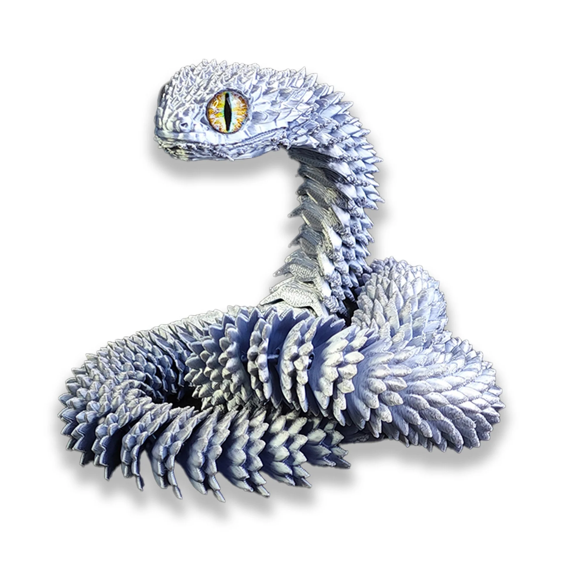 🐍3D Printed Multi-Joint Movable Snake Toy - Image 26
