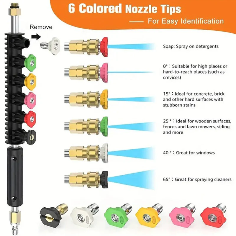 4000 PSI Telescoping High Pressure Washer Wand Set - Image 10