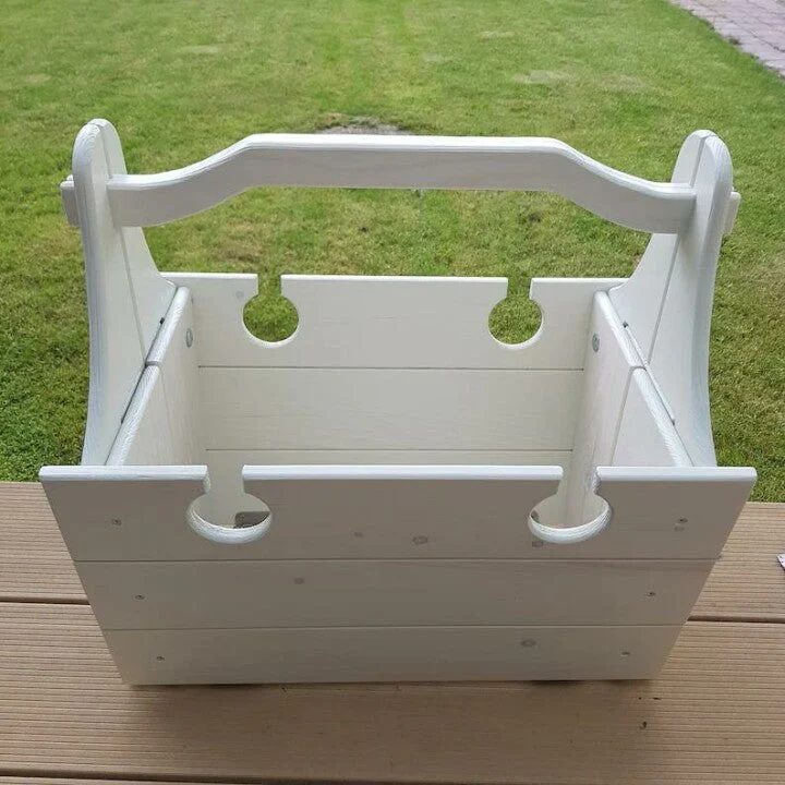 Folding Picnic Basket Table-Manual DIY stitching - Image 9