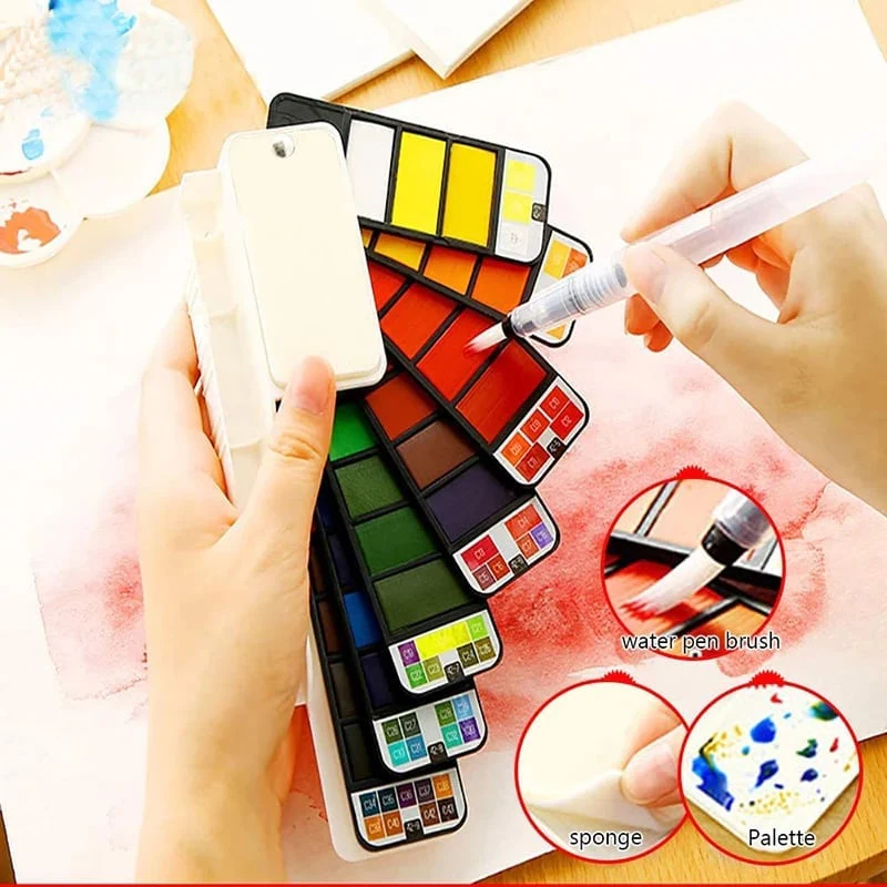 Handy Watercolor Travel Kit - Image 6