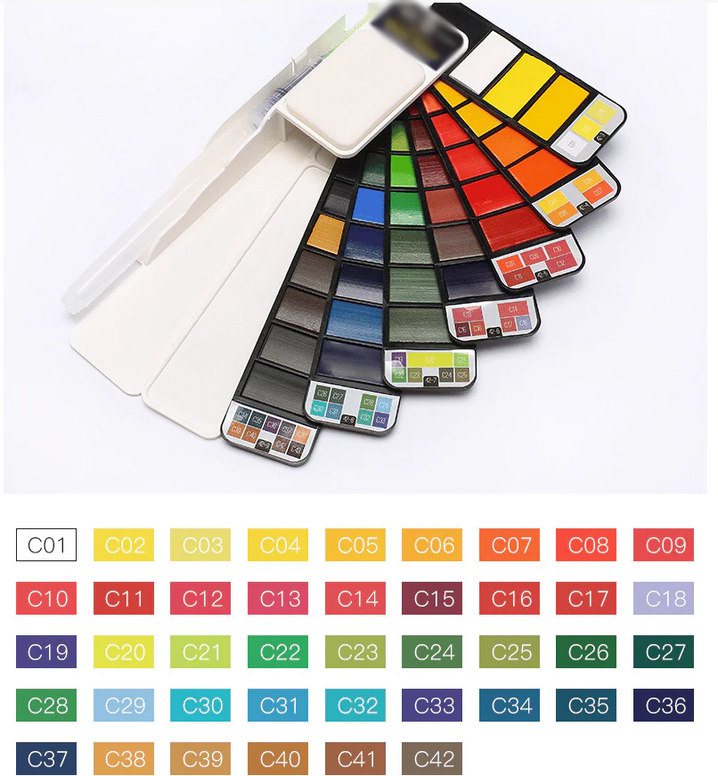 Handy Watercolor Travel Kit - Image 2