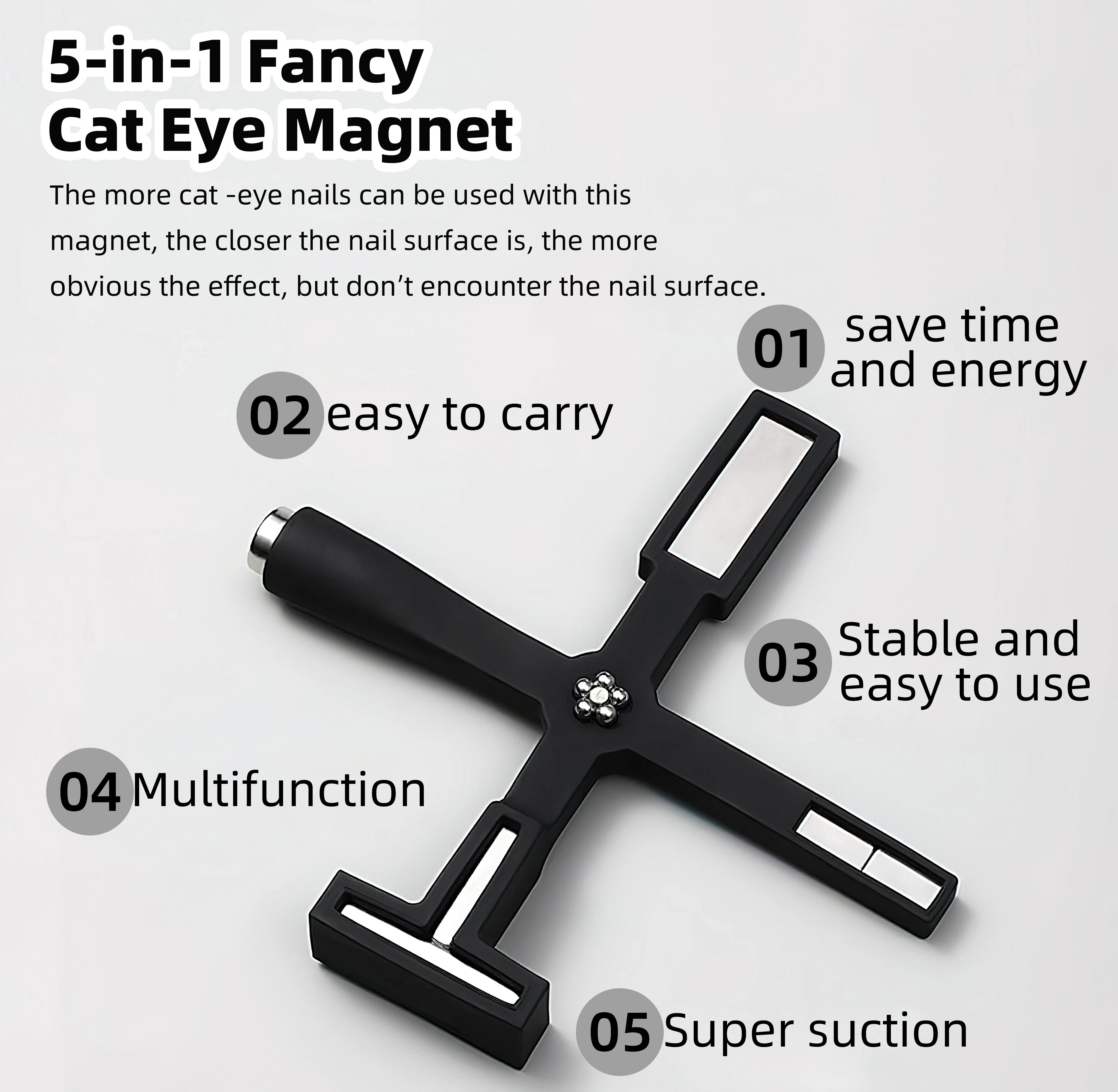 5-in-1 Fancy Cat Eye Magnet-Latest 2024 - Image 2