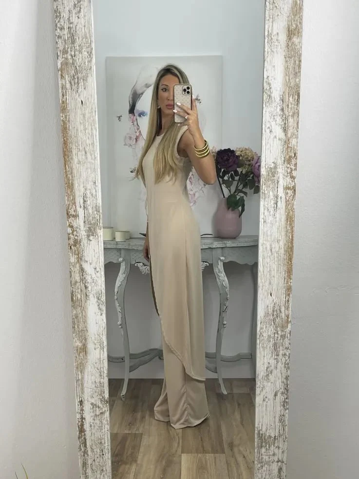 7 Colors Jersey Mature Women Suit - Image 7