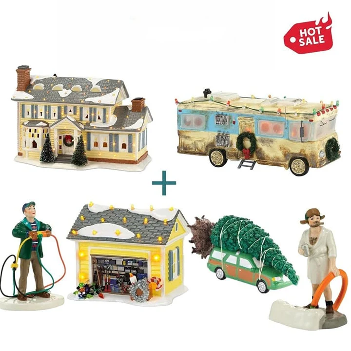 National Lampoonâs Christmas Vacation-Inspired Ceramic Village - Image 12