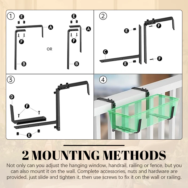Adjustable Flower Pot Hook Bracket - Image 6