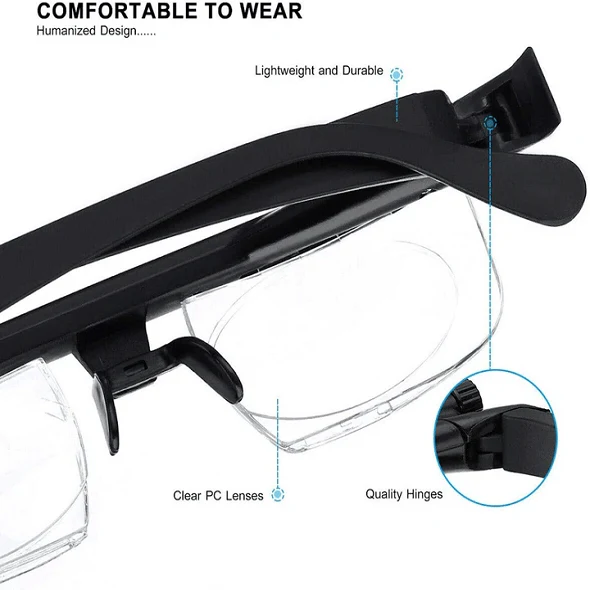 🔥Promotion 49% OFF🔥 ADJUSTABLE FOCUS GLASSES DIAL VISION NEAR AND FAR SIGHT - Image 7