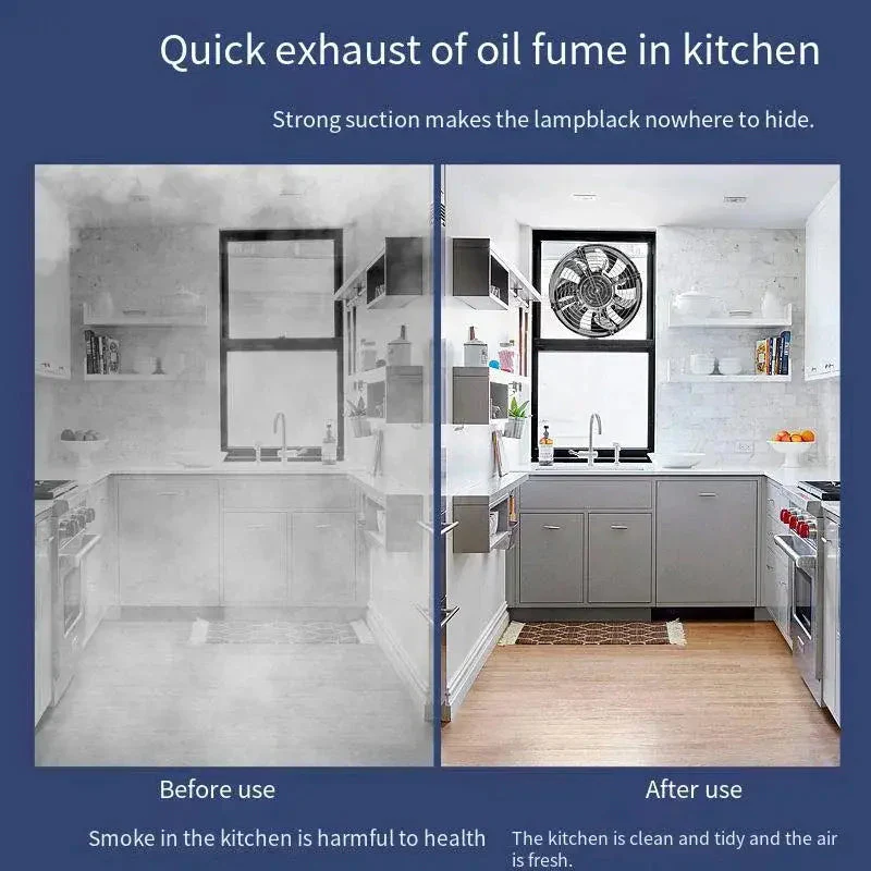 🔥Suitable for multiple scenarios - high-speed, high-power, super-strong suction and silent exhaust fan - Image 12