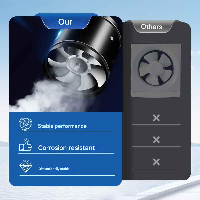 🔥Suitable for multiple scenarios - high-speed, high-power, super-strong suction and silent exhaust fan - Image 15